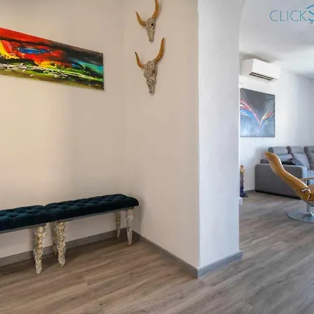 Tudor Flat Sea View With Wifi Unlimited, Next To The Sea דירה אלגהרו