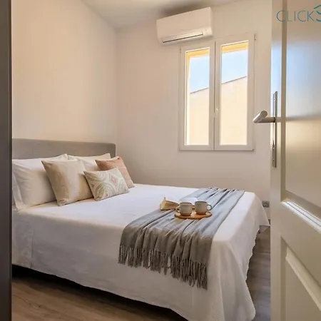 Tudor Flat Sea View With Parking, Wifi, Terrace, Close To The Sea ألغيرو